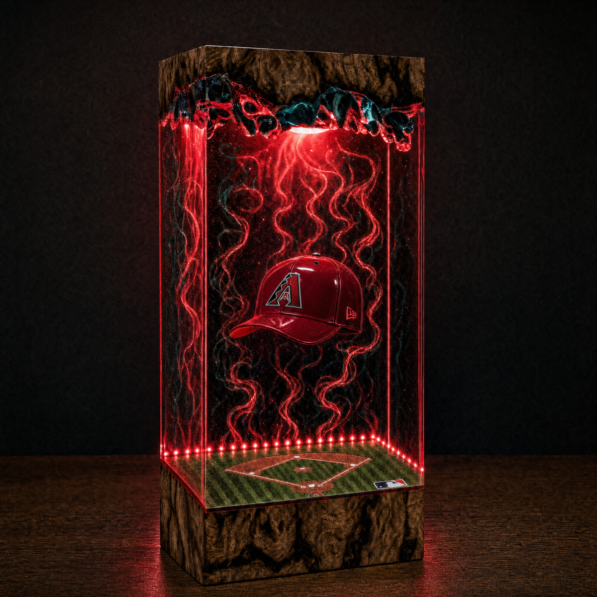 MLB Resin Lamps