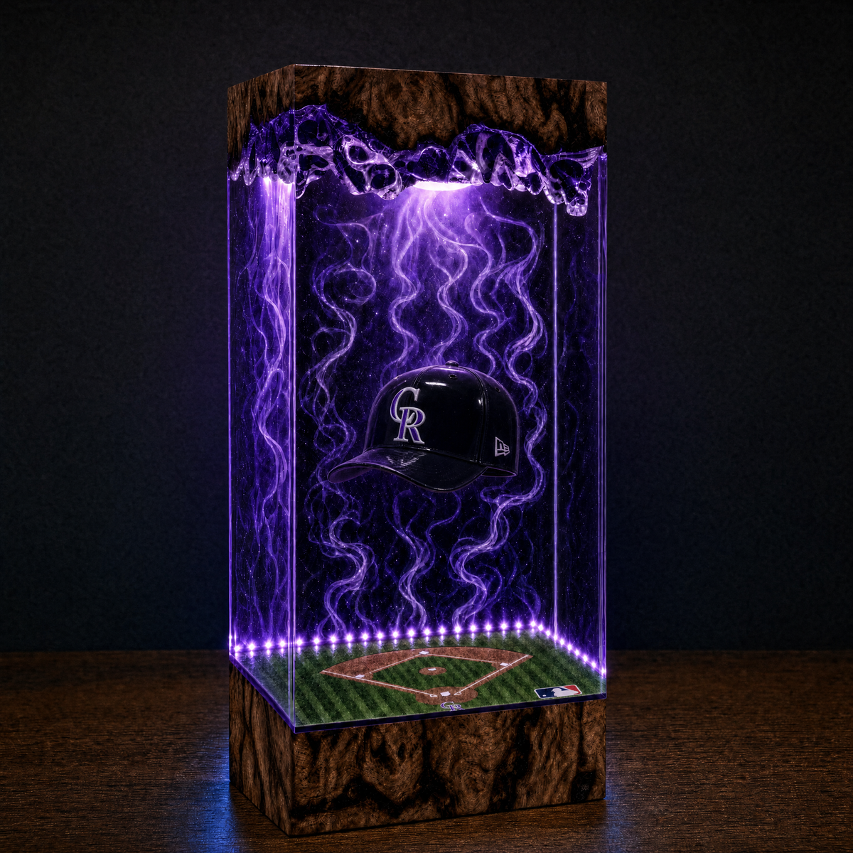 MLB Resin Lamps