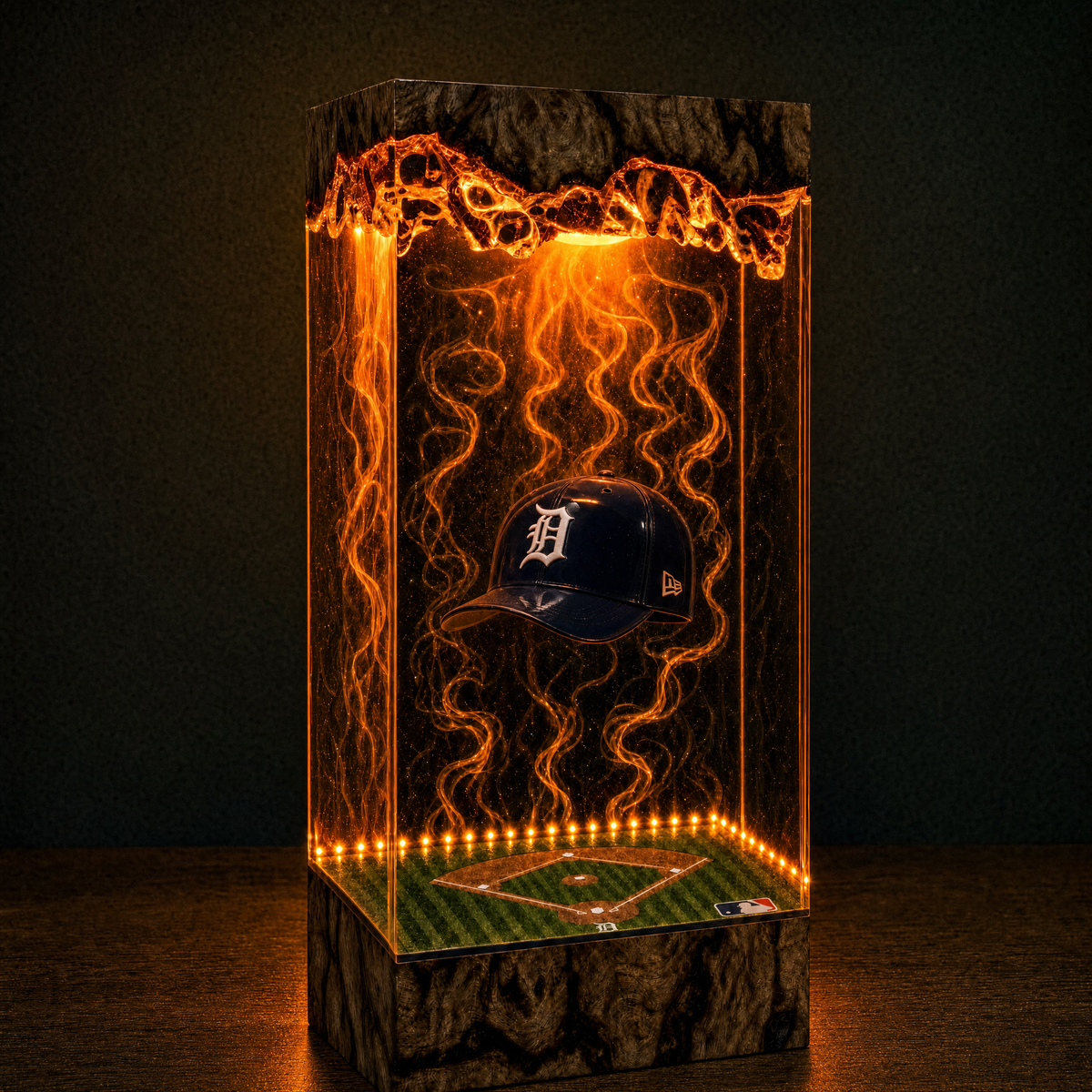 MLB Resin Lamps
