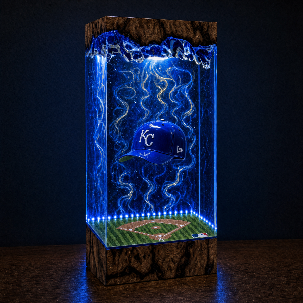MLB Resin Lamps
