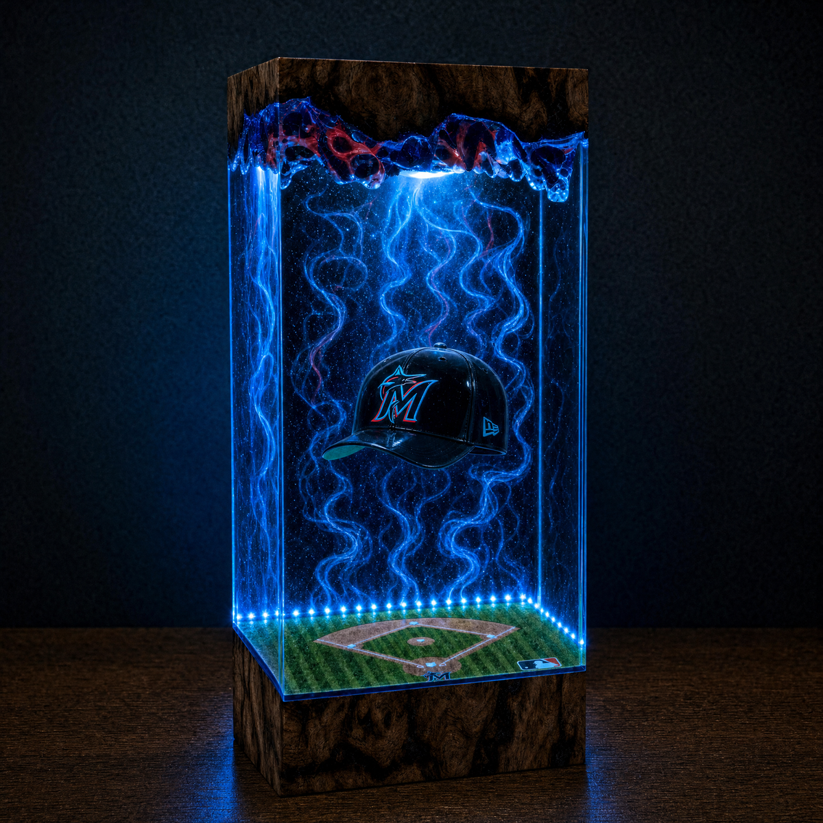 MLB Resin Lamps