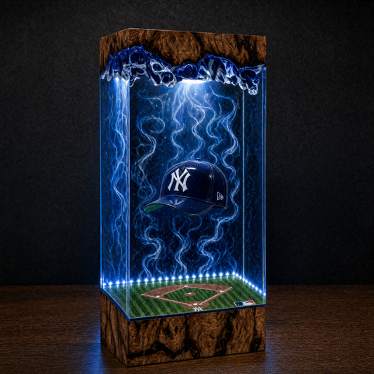 MLB Resin Lamps
