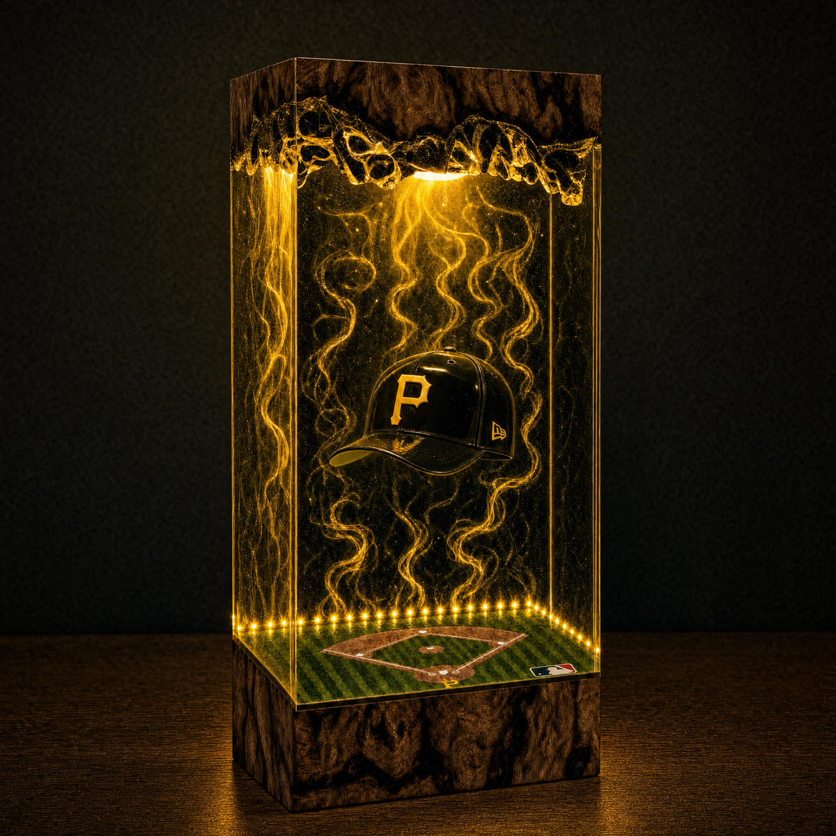 MLB Resin Lamps