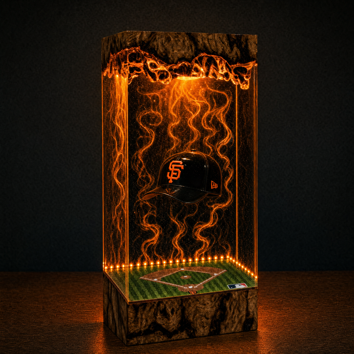 MLB Resin Lamps