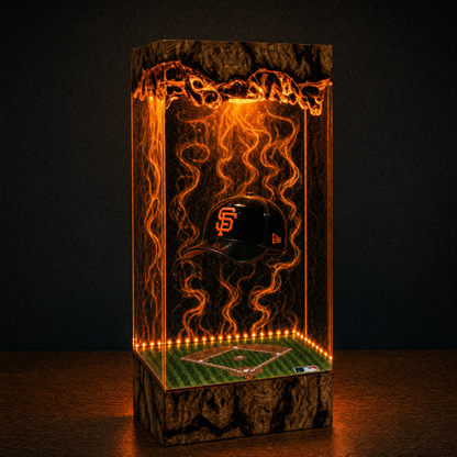 MLB Resin Lamps